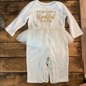Baby Essentials Tutu Bodysuit Size 9M